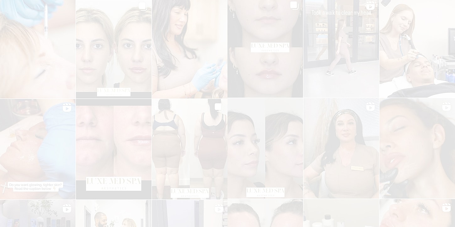 Aesthetic treatments and skincare at Luxe Med Spa.